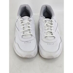 Reebok Walk Ultra 7 DMX MAX Women Size 8 White Walking Sneakers - Good
